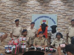 एमजीएम थाना को मिली बड़ी सफलता,साधु के वेश में चल रहा था गांजा तस्करी का धंधा, दो गिरफ्तार