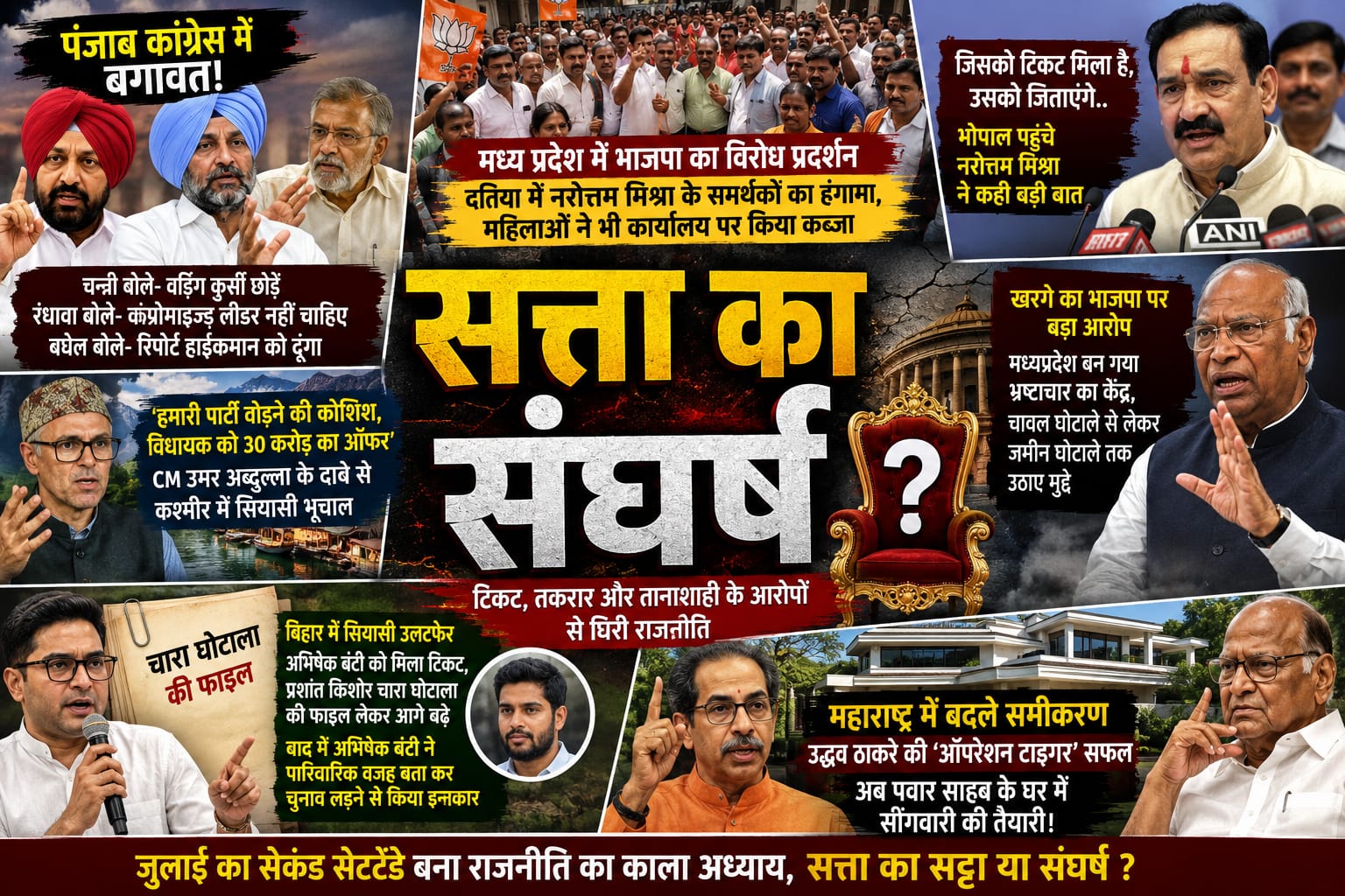 राजनीतिक दलों के भीतर