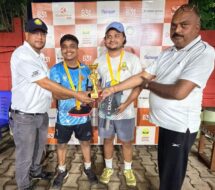 रोहित-हिमांशु की जोड़ी ने जीता पिकलबॉल चैम्पियनशिप डबल्स का खिताब