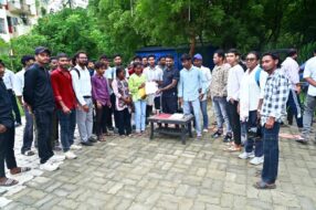 अवैध नशे के कारोबार पर कार्रवाई की मांग, छात्र संघ ने विधायक संजीव सरदार को सौंपा ज्ञापन