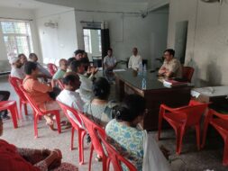 बिरसानगर थाना में शांति समिति की बैठक, कम्युनिटी पुलिसिंग के तहत पुलिस-जन संवाद पर जोर