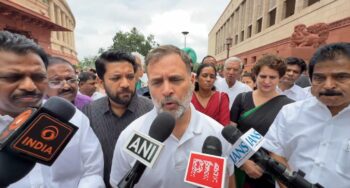 छात्रों पर पैलेट गन चलाई गई, प्रधान एक ‘अपराधी शिक्षा मंत्री’ : राहुल