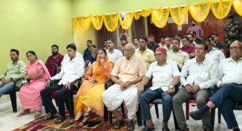 भाजपा ने जमशेदपुर में सुना प्रधानमंत्री मोदी के ‘मन की बात’ का 136वां संस्करण, सांसद विद्युत वरण महतो व विधायक पूर्णिमा साहू रहीं शामिल