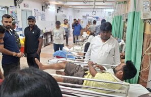ग्लोरिया इंजीनियरिंग हादसे के घायलों से मिले गणेश महाली, बेहतर इलाज व मुआवजे की उठाई मांग