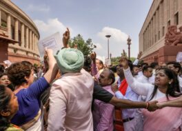 राजग नीट पर संसद में चर्चा के लिए तैयार, कांग्रेस बहस से भाग रही है: भाजपा