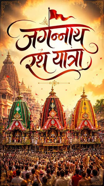 जगन्नाथ की रथयात्रा