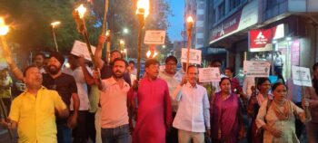 बढ़ते अपराध के विरोध में भाजपा के गोलमुरी व बारीडीह मंडल का मशाल जुलूस, जमशेदपुर बंद के समर्थन में जनता से की अपील