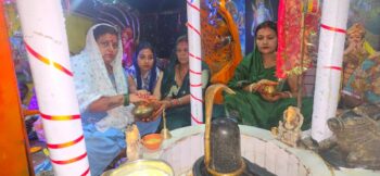 रुद्राभिषेक में गूंजा हर-हर महादेव, भक्ति में डूबा काण्ड्रा