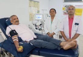 5 दिन में 59वीं बार SDP दान कर सुनील आनंद ने पेश की मानव सेवा की मिसाल