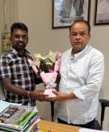 स्वास्थ्य मंत्री इरफान अंसारी से मिले विधायक संजीव सरदार, पोटका विधानसभा में स्वास्थ्य सुविधाओं के उद्घाटन का दिया निमंत्रण