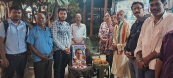 कांग्रेस कार्यकर्ताओं ने 82वीं जयंती पर दी पूर्व पीएम राजीव गांधी को श्रद्धांजलि