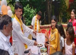 काण्ड्रा आरपीएफ परिसर में पहली बार गूंजी बहनों की किलकारी