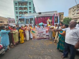 नशामुक्त भारत बस यात्रा ने जमशेदपुर में जन-जन तक पहुंचाया नशामुक्ति का संदेश नशामुक्त भारत बस यात्रा
