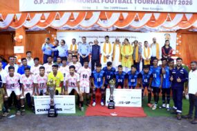 O.P. जिंदल मेमोरियल फुटबॉल टूर्नामेंट 2026
