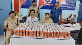 पटना एक्सप्रेस से 230 कैन बीयर बरामद, केले के बोरों में छिपाकर की जा रही थी तस्करी
