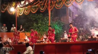 जयदा शिव मंदिर में गूंजा हर-हर गंगे का जयघोष, सुवर्णरेखा तट पर पहली बार भव्य गंगा महाआरती का आयोजन