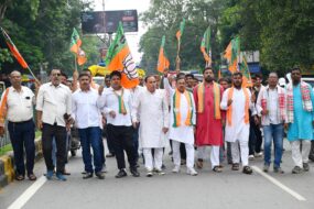 झारखंड बंद का जमशेदपुर में व्यापक असर, भाजपा कार्यकर्ताओं ने कराया बाजार बंद झारखंड बंद