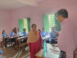 दौलतपुर पंचायत में विभिन्न योजनाओं का अधिकारियों ने किया स्थल निरीक्षण