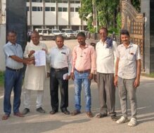 समाज की बेटी के ऊपर बनाए गए अश्लील भोजपुरी गाने पर नाई समाज में आक्रोश जिलाधिकारी से उचित कार्रवाई क