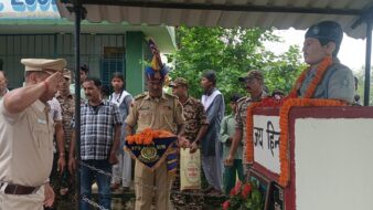 CRPF ने शहीद रूपेश की 22वीं शहादत दिवस पर दी श्रद्धांजलि