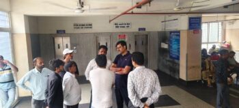 टीनप्लेट हादसे में घायलों से मिले अमित शर्मा, हरसंभव सहयोग का भरोसा