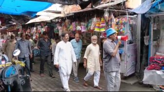 कदमा बाजार में किराया वृद्धि के खिलाफ जागरूकता अभियान
