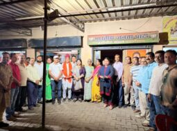 उलीडीह में डॉ. जटाशंकर पांडेय का भव्य स्वागत