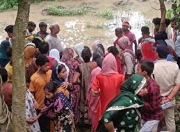 गुप्ता बांध के नीचे गड्ढे में मिली महिला की लाश, गले पर रस्सी के निशान गुप्ता बांध के नीचे