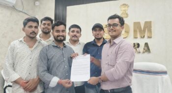 लंबित शैक्षणिक समस्याओं को लेकर अभाविप ने एसडीओ को सौंपा पुनः स्मरण पत्र