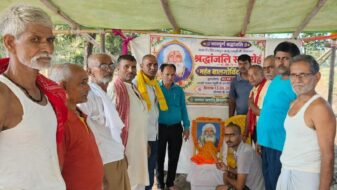 महंत बाल गोविंद दास के स्मरण में श्रद्धांजलि सभा आयोजित महंत बाल गोविंद दास