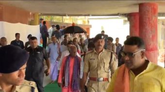 मां रूपी सोरेन की अस्थियां