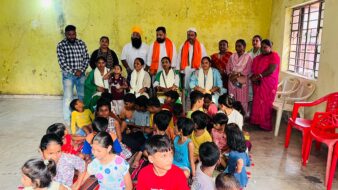 भाजपा अल्पसंख्यक मोर्चा ने आंगनबाड़ी सेविका और सहिया को किया सम्मानित