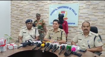 बर्मामाइंस में अवैध हथियार के साथ युवक गिरफ्तार, देसी कट्टा और पांच गोलियां बरामद