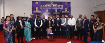 लायंस क्लब जमशेदपुर भारत ने की डिस्ट्रिक्ट 322A की द्वितीय कैबिनेट बैठक की मेजबानी