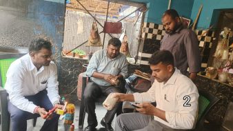 हाता के होटल और मॉल में खाद्य पदार्थों की गुणवत्ता की जांच