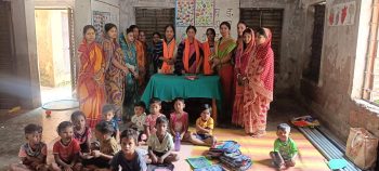 आंगनबाड़ी कर्मियों को किया गया पुरस्कृत