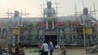हाता में पांच लाख पूजा पंडाल का उद्घाटन आज
