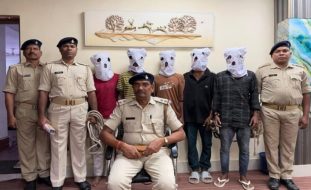 रगदारी कांड में फंसने के डर से रची हमले की साजिश, पांच गिरफ्तार