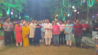 आशियाना अनंतरा सोसाइटी के दुर्गा पूजा पंडाल का उद्घाटन