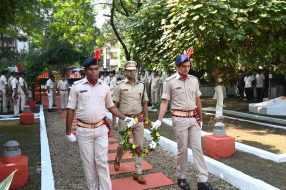 पुलिस स्मृति दिवस पर शहीदों को दी गई श्रद्धांजलि, परिजनों को किया सम्मानित पुलिस स्मृति दिवस
