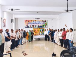 कांग्रेस ने सरदार पटेल जयंती और इंदिरा गांधी के शहादत दिवस पर दी श्रद्धांजलि