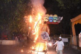 विजयादशमी पर रावण दहन