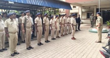 राष्ट्रीय एकता दिवस पर एसएसपी कार्यालय में पुलिस अधिकारियों ने ली शपथ, देश की एकता-अखंडता और सुरक्षा