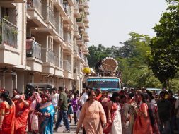 आशियाना आदित्य सोसाइटी में चार दिवसीय नवरात्र महोत्सव