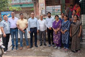 कालीमाटी विद्यालय पहुंचे टाटा स्टील यूटिलिटी के जीएम आर.के. सिंह, बुनियादी सुविधाएं बेहतर करने का भर