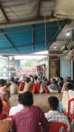 ऐजनी में कृषि जन कल्याण चौपाल आयोजित।सरसों उत्पादन और कतारबद्ध बुआई के बताए गए फायदे।